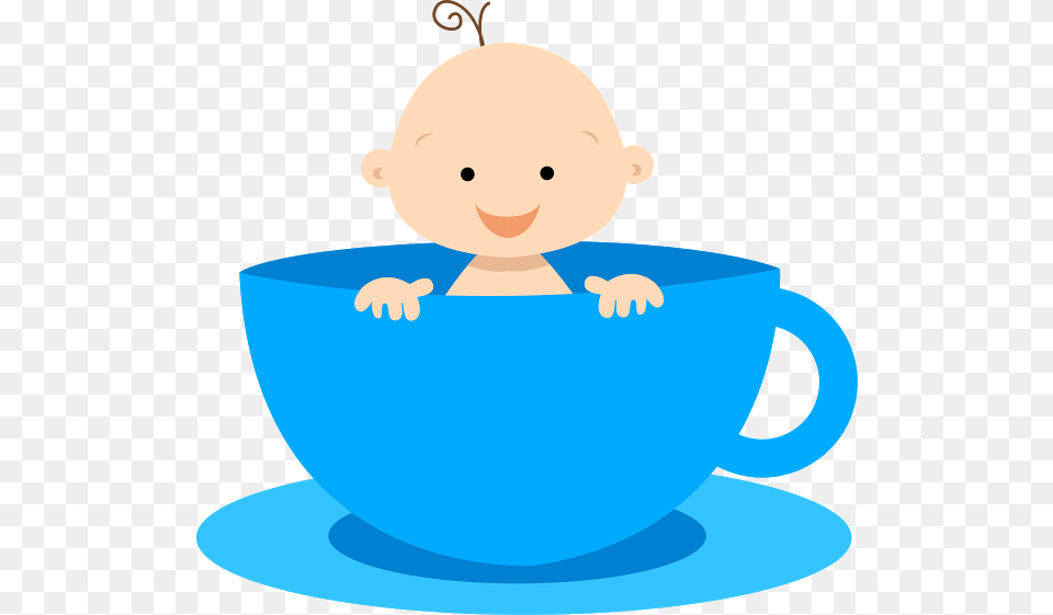 Baby Shower, Cup, Saucer, Animal, Bear Free Png