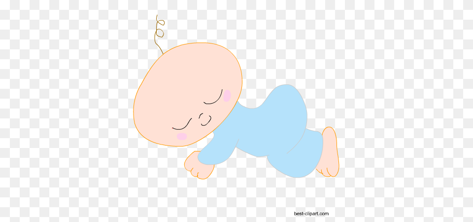 Baby Shower Clip Art, Person, Crawling, Head, Face Free Png Download