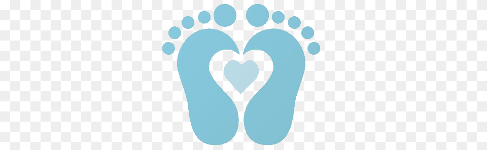 Baby Shower Clip Art, Footprint Png Image