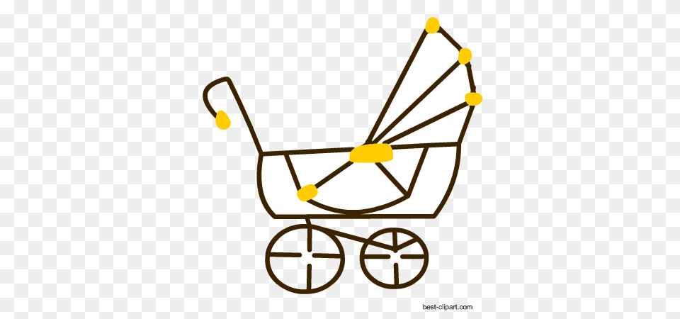 Baby Shower Clip Art, Furniture, Bed, Wheel, Tool Free Transparent Png