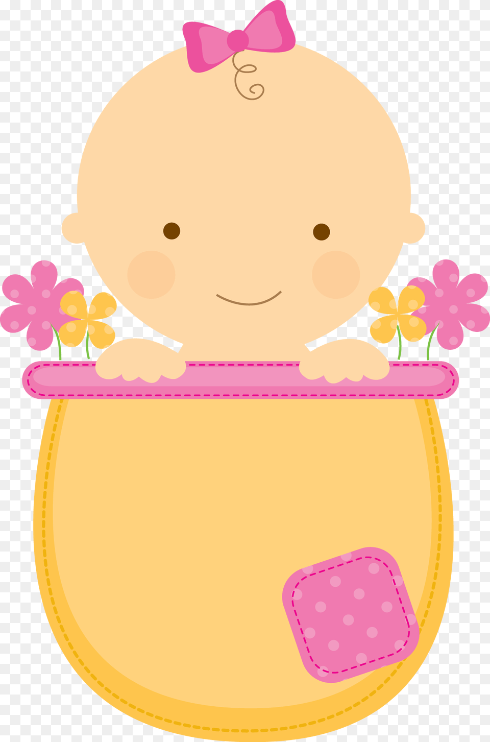 Baby Shower Clipart Transparent, Person, People, Bag, Birthday Cake Free Png Download