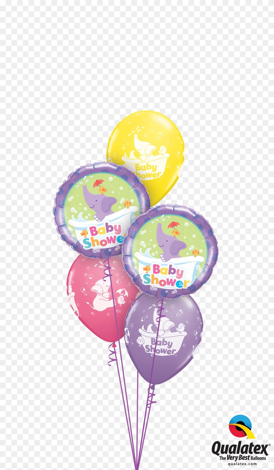 Baby Shower Elephant, Balloon Png