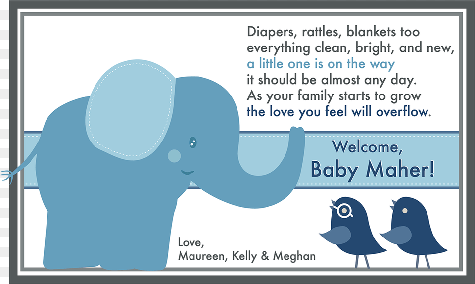 Baby Shower Elephant, Animal, Bird, Advertisement, Bear Free Png