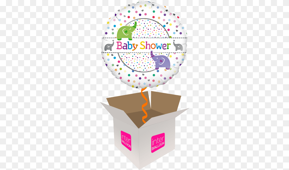 Baby Shower Elephants Welcome To Your New Home, Box, Cardboard, Carton, Person Free Transparent Png