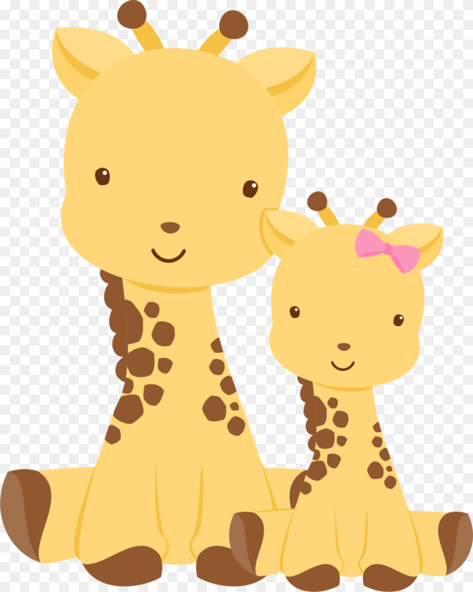 Baby Shower Giraffe Clipart, Plush, Toy, Person, Animal Free Png Download