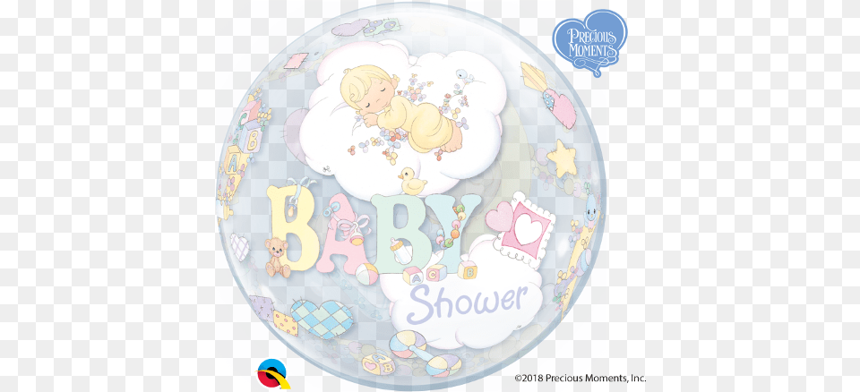 Baby Shower Pastel Coloured Bubble Birthday Cake, Cake, Cream, Dessert Free Png Download