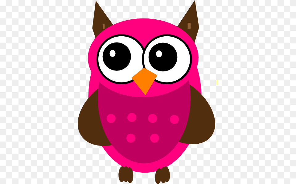 Baby Shower Pink Owl Clip Art At Clker Pink Owls Clipart, Plush, Toy, Nature, Outdoors Free Png