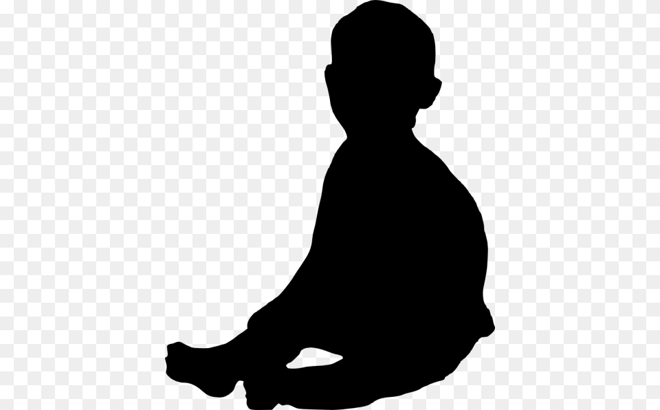 Baby Silhouette, Kneeling, Person, Adult, Male Png