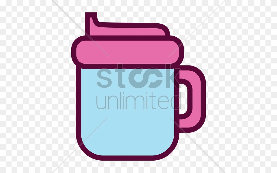 Baby Sippy Cup Vector Image, Jar, Jug, Water Jug, Gas Pump Free Transparent Png