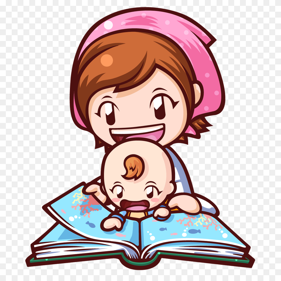 Baby Sitter, Book, Comics, Person, Publication Png