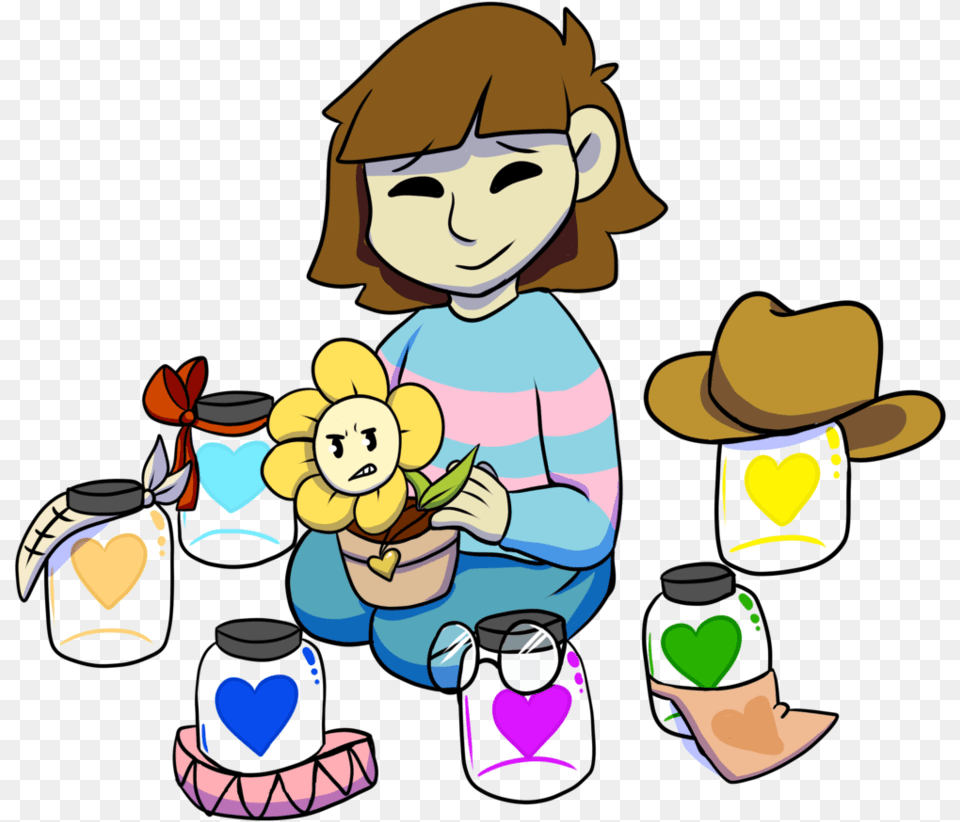 Baby Sitter Clipart Undertale 6 Souls, Face, Head, Person, Cartoon Png Image