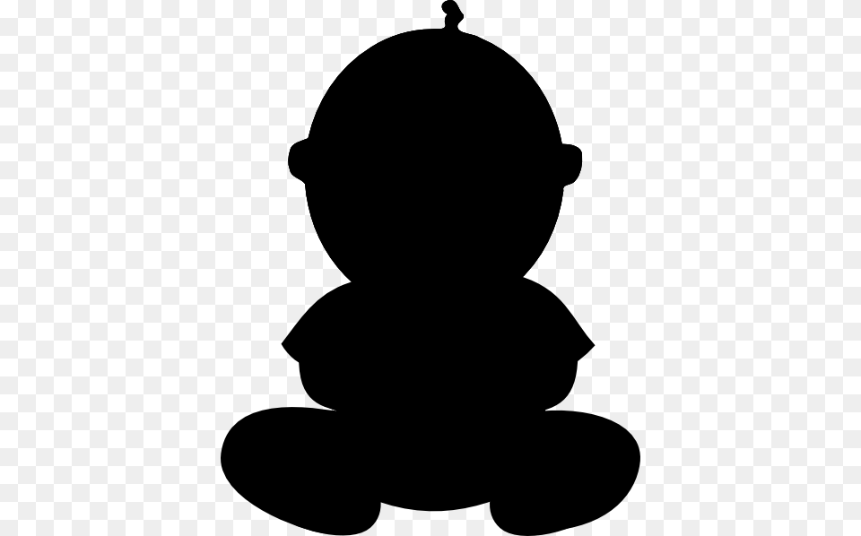 Baby Sitting Silhouette Clip Art, Stencil, Person Free Transparent Png