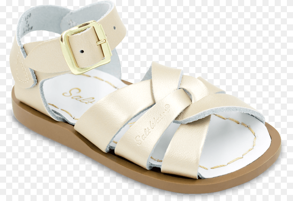 Baby Sized Original Salt Water Sandal In Gold Color Sandal, Clothing, Footwear Free Png Download