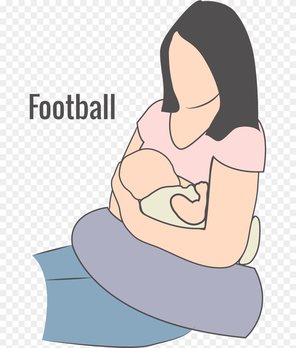 Baby Sleeping While Breastfeeding Cradle Hold Breastfeeding Position, Indoors, Bathroom, Room, Toilet Free Png