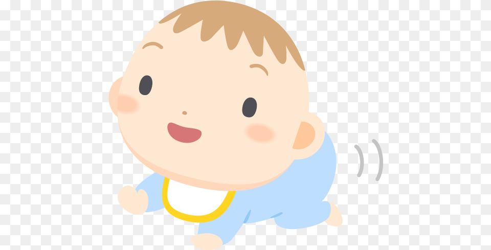 Baby Smile Vector Free, Person, Crawling, Face, Head Png