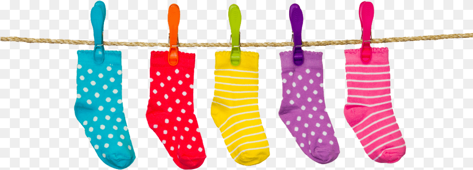 Baby Socks Socks On A Clothesline, Clothing, Hosiery, Sock, Pattern Png
