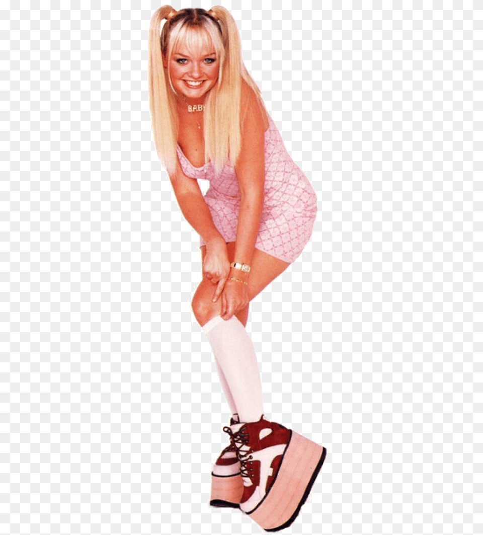 Baby Spice Girls Costume, Clothing, Footwear, Shoe, Adult Free Png