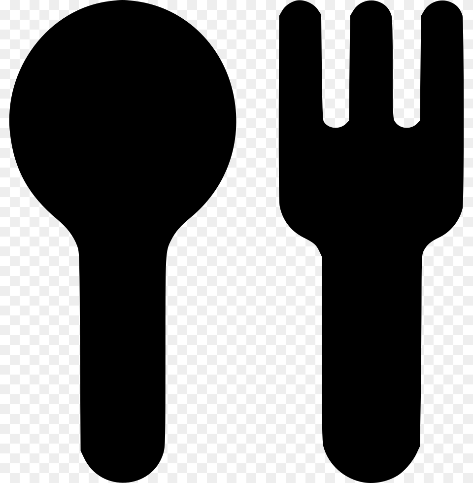 Baby Spoon Amp Fork White Icon, Cutlery, Smoke Pipe Png