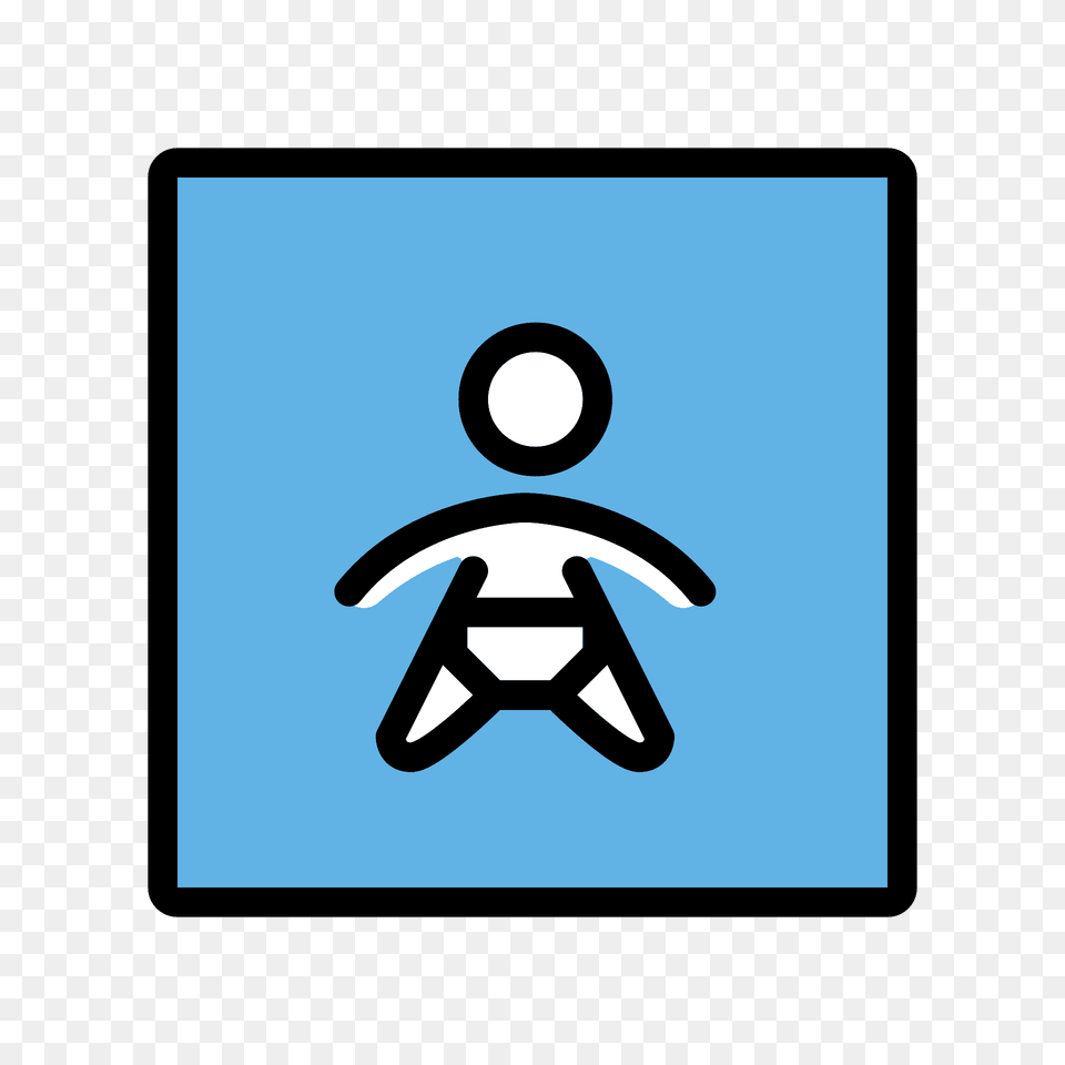 Baby Symbol Emoji Clipart, Sign, Blackboard Free Png Download