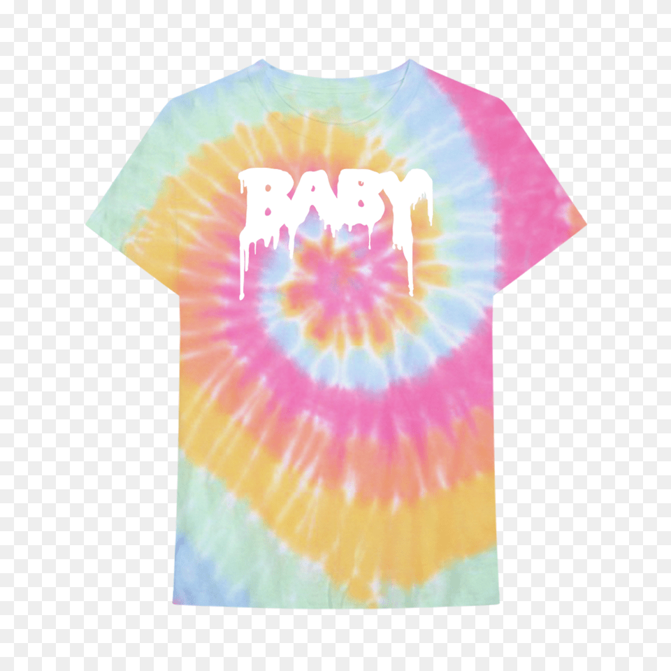 Baby Tie Dye Tee Single Bishop Briggs Official Store, Clothing, T-shirt Png Image