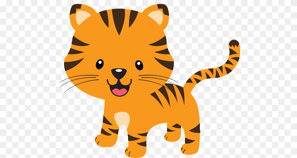 Baby Tiger Clipart, Animal, Lion, Mammal, Wildlife Free Transparent Png