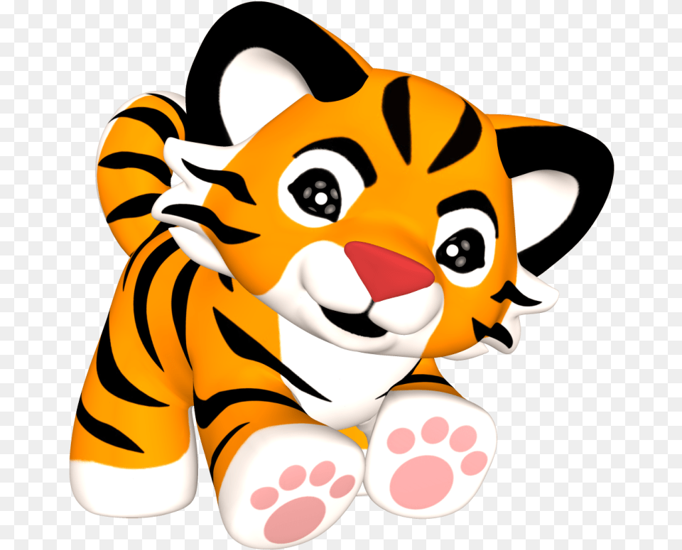 Baby Tiger Clipart Baby Tiger Clipart Transparent Background, Plush, Toy, Person Free Png Download