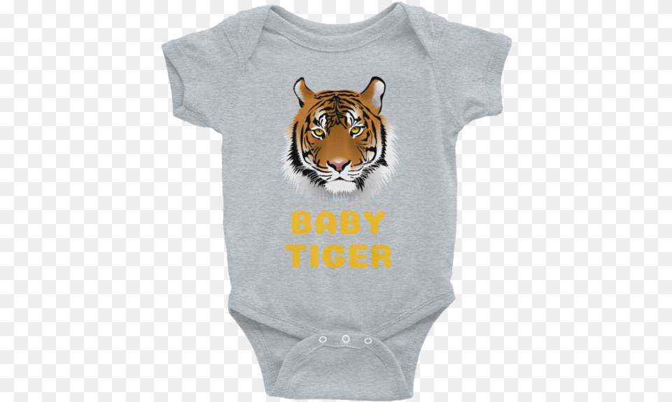 Baby Tiger Horoscope Infant Bodysuit Custom Bengal Tiger Shower Curtain, Clothing, T-shirt, Animal, Mammal Free Png