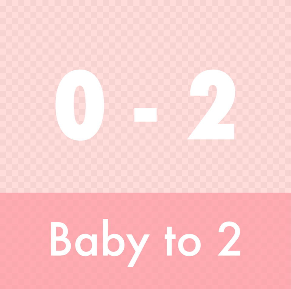 Baby To 2 Thumnail Infant, Number, Symbol, Text Free Png Download