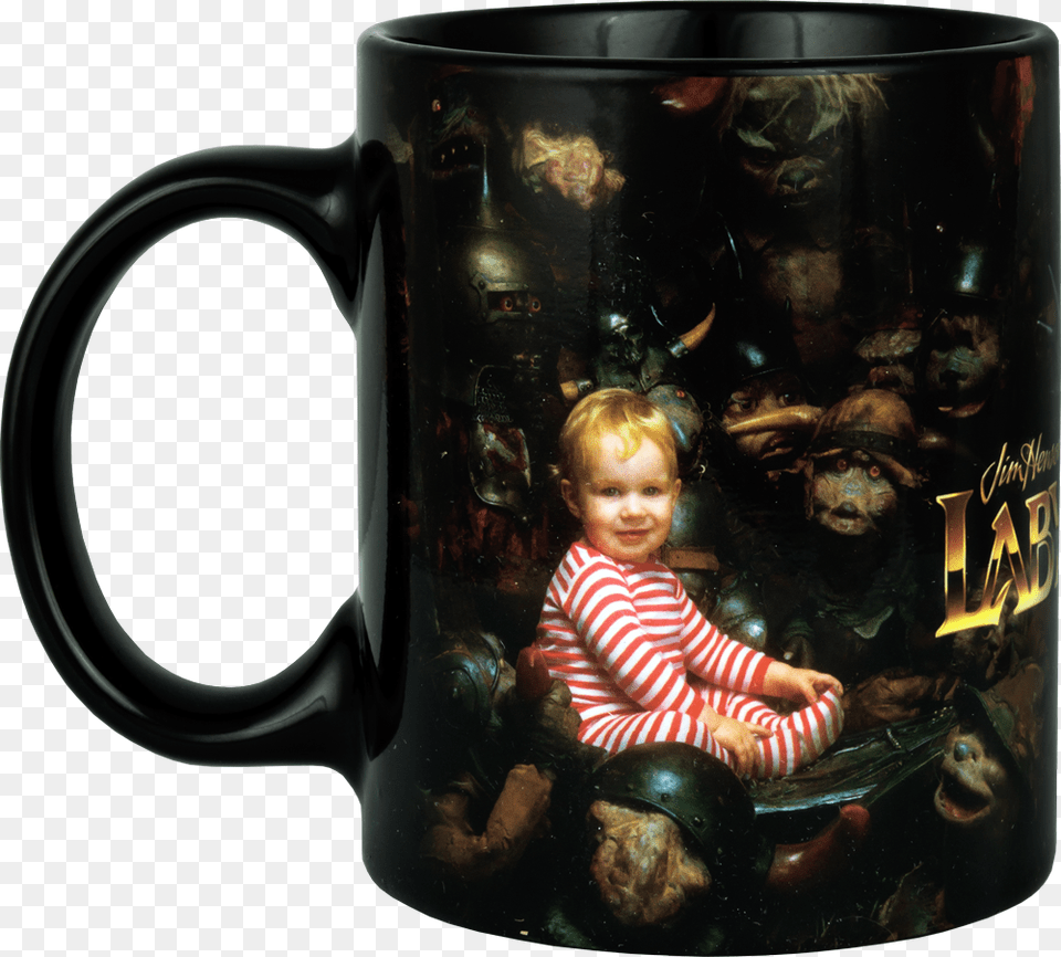 Baby Toby Amp Goblins Mug Labyrinth Baby Toby Amp Goblins Mug, Cup, Person, Face, Head Png