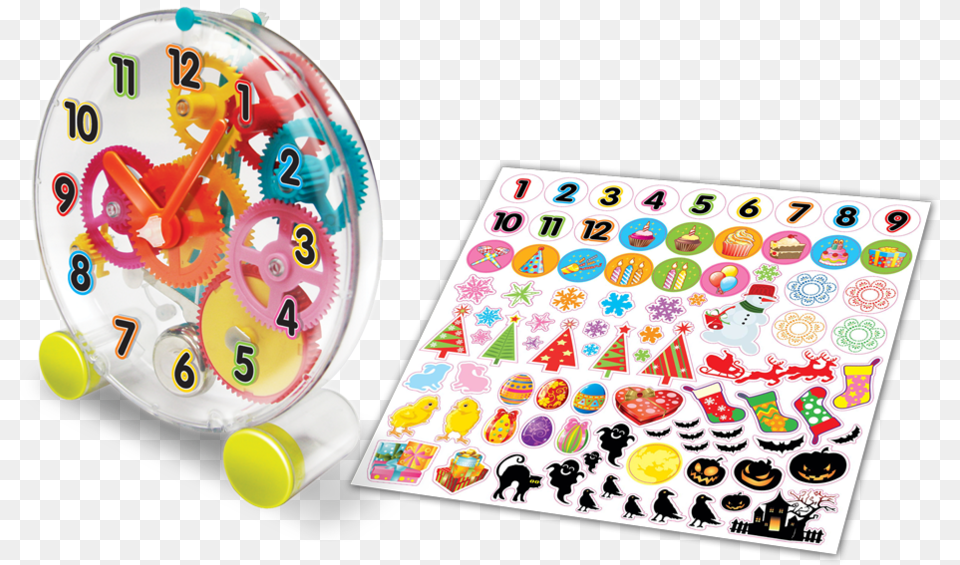 Baby Toys, Alarm Clock, Clock, Machine, Wheel Png Image
