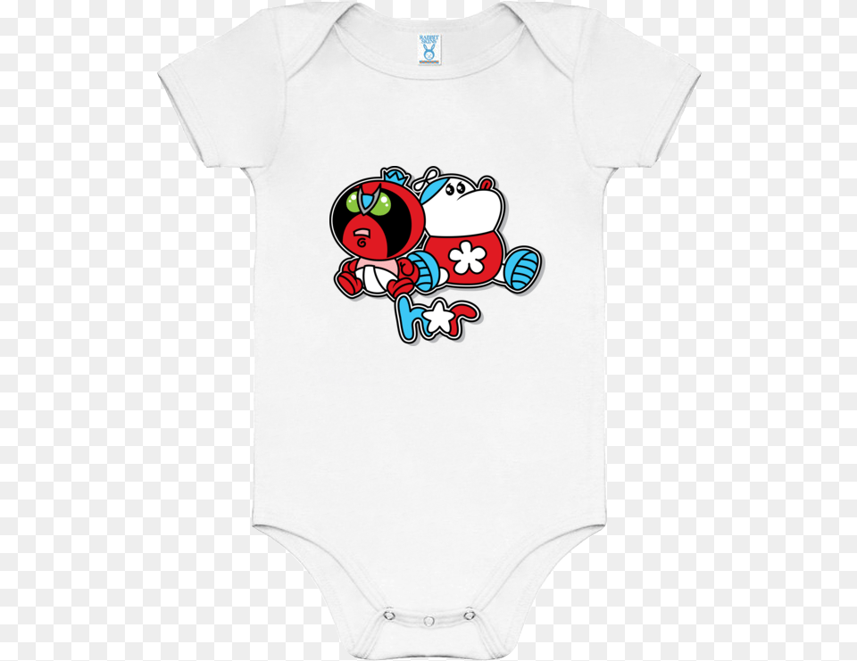 Baby Transparent Bad Cartoon, Clothing, T-shirt, Applique, Pattern Png Image