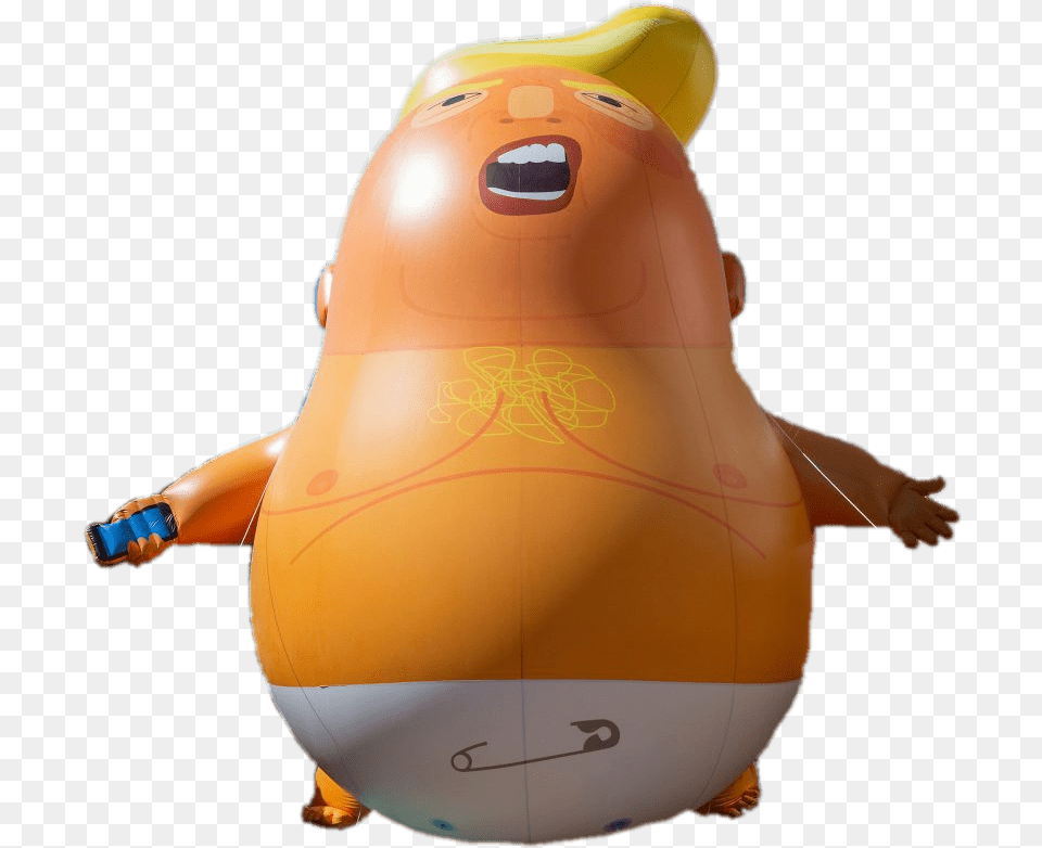 Baby Trump Standing Trump Baby Balloon Transparent Background, Inflatable, Adult, Female, Person Free Png Download