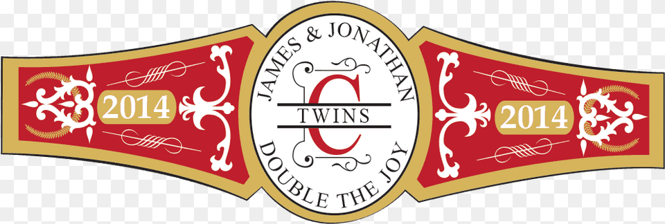 Baby Twins Cigar Band Template Cigar Label, Logo, Text Free Png