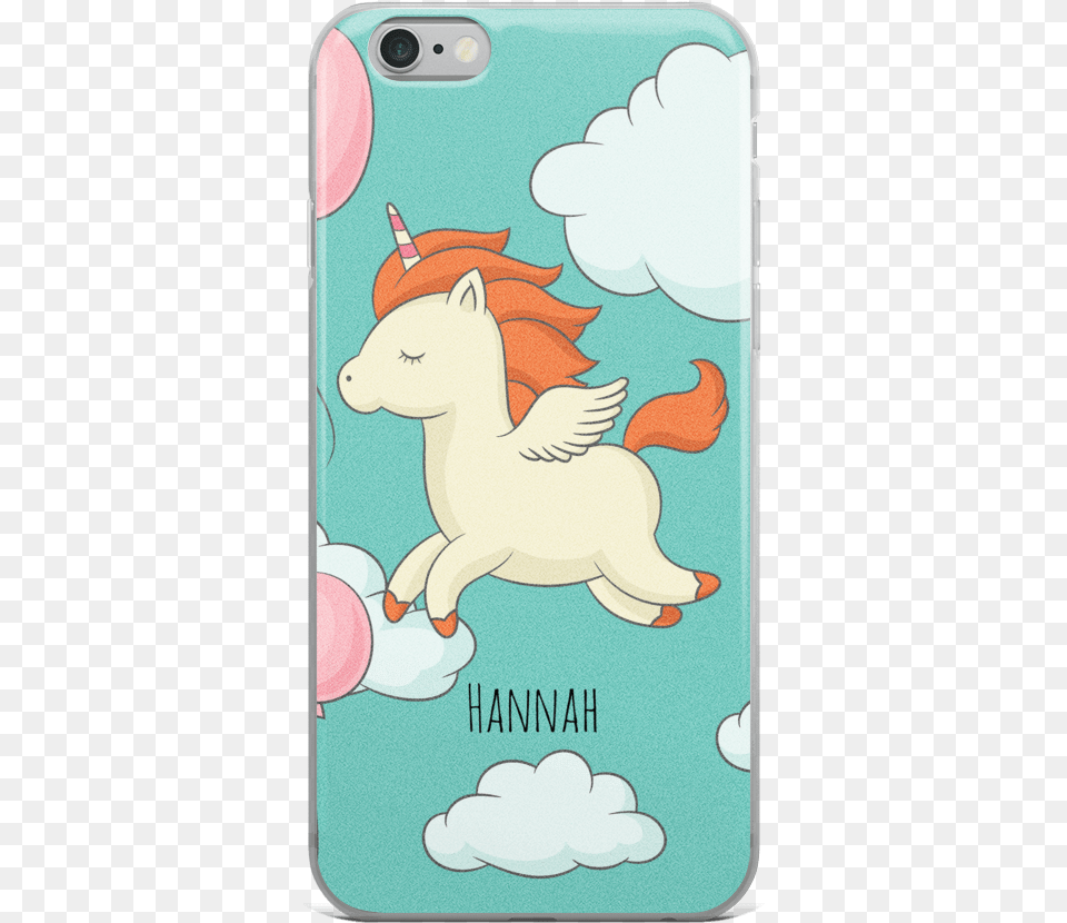 Baby Unicorn Custom Iphone Case Black Wing, Home Decor, Rug, Animal, Bear Free Transparent Png