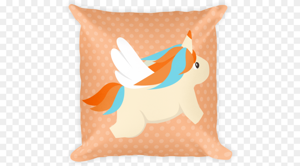 Baby Unicorn Series Pillow One Pillow, Cushion, Home Decor, Animal, Fish Png Image