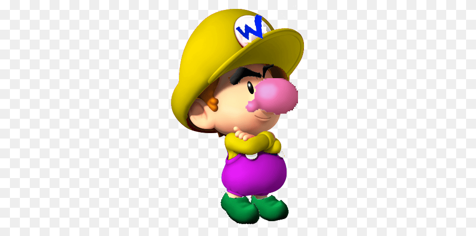 Baby Wario, Person, Clothing, Hardhat, Helmet Free Transparent Png