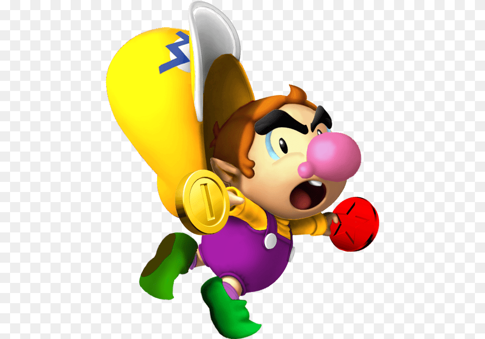 Baby Wario Baby Wario And Waluigi, Person, Face, Head Png