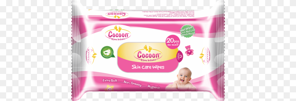Baby Wipes Cocoon 20 Pulls Baby Wipes, Person, Diaper Png