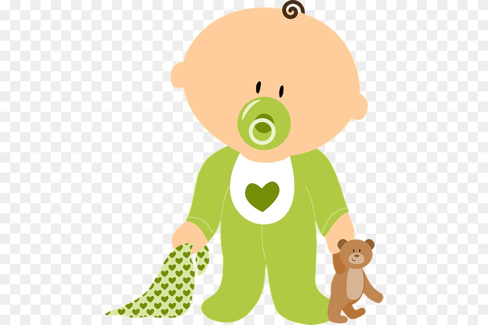 Baby With Pacifier Clipart, Animal, Mammal, Bear, Wildlife Free Transparent Png