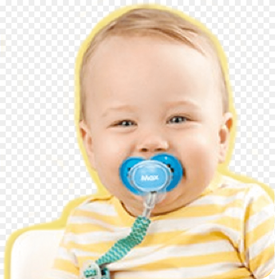 Baby With Personalized Pacifier Toddler, Head, Person, Face Free Transparent Png