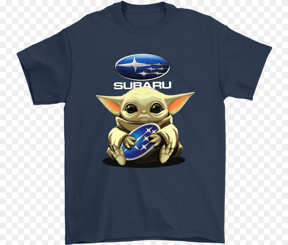 Baby Yoda Hugs The Subaru Car Logo Star Wars Shirts U2013 Teeqq Store Baby Yoda Subaru, Clothing, T-shirt, Shirt Free Png