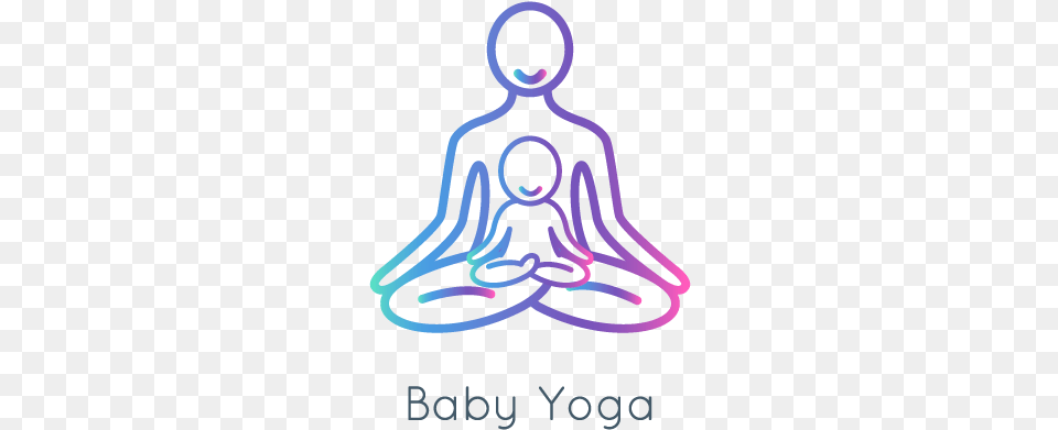 Baby Yoga Portable Network Graphics, Light, Neon Png