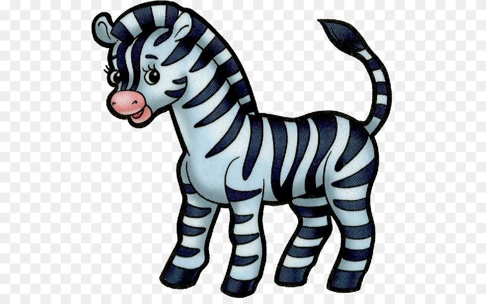 Baby Zebra Cartoon Group, Animal, Mammal, Wildlife Png Image