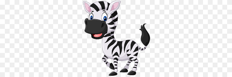 Baby Zebra Cartoon Image Group, Animal, Mammal, Wildlife Free Transparent Png