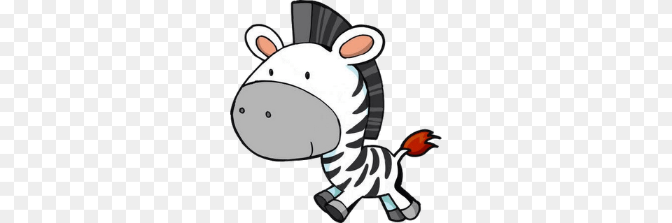 Baby Zebra Cartoon Zebra Cartoon Clip Art Baby Shower Ideas, Animal, Plush, Toy, Wildlife Free Png Download