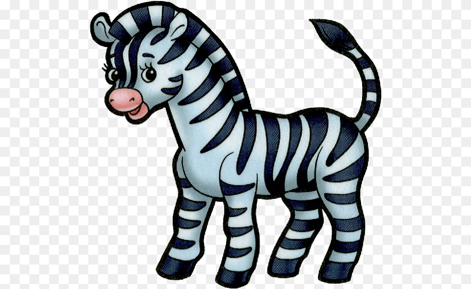 Baby Zebra Clipart At Getdrawings Cartoon Zebra, Animal, Mammal, Wildlife Free Png