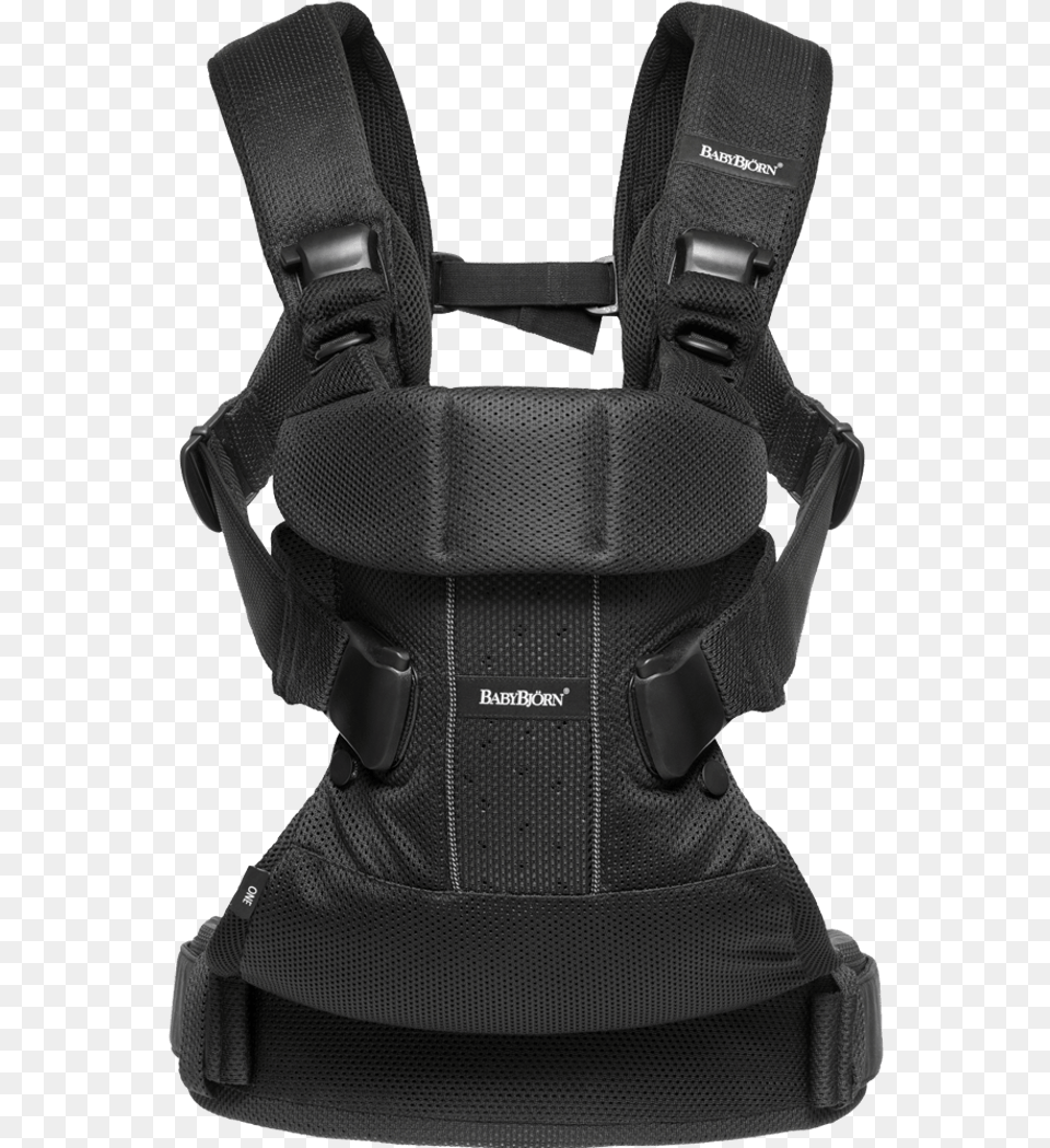 Babybjorn Carrier One Air Black Mesh Baby Bjorn One Carrier Air Mesh, Clothing, Lifejacket, Vest, Harness Free Png