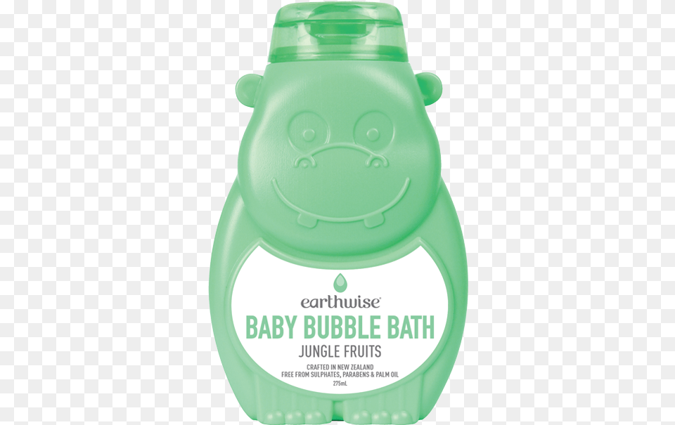 Babybubblebath Earthwise New Zealand Baby Bath Product, Bottle, Shaker Free Transparent Png