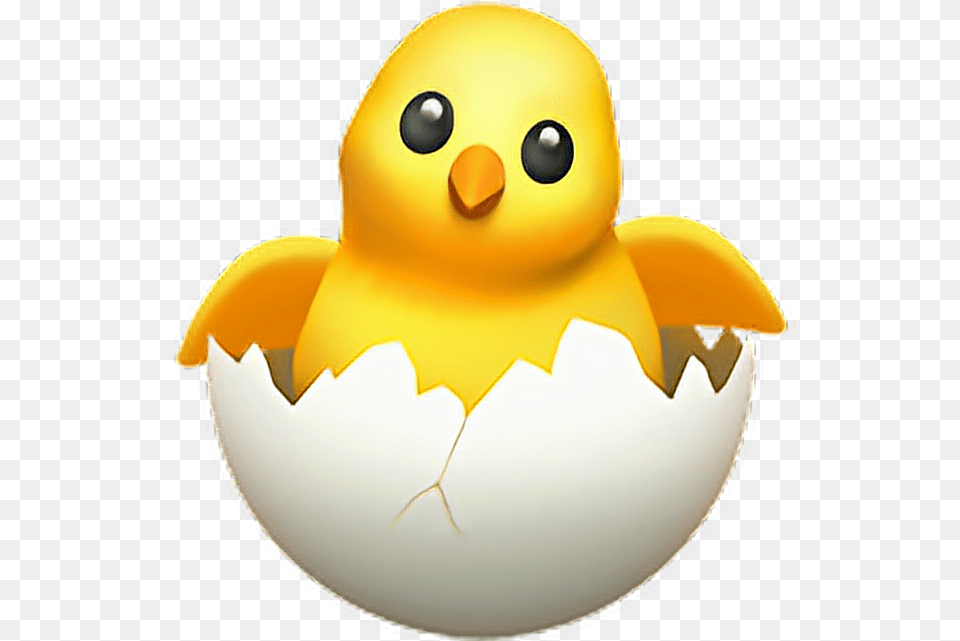 Babychicken Egg Chicken Sticker Apple Hatching Chick Emoji, Toy, Food Free Png