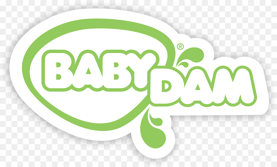 Babydam, Sticker, Logo, Green Free Transparent Png